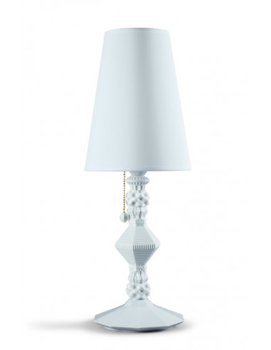 Lámpara de mesa de porcelana...