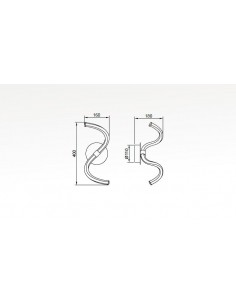 Aplique de pared LED Line -... 2