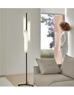 Lámpara de pie Black Note -...