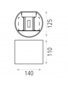 Aplique de pared Kowa - ACB