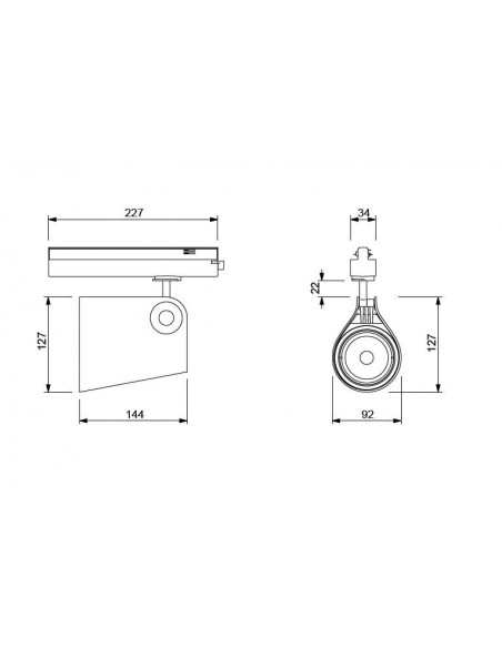 Foco de techo Ipsilon