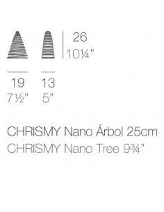 Lámpara de pie Chrismy - Vondom - Árbol de navidad LED con cable