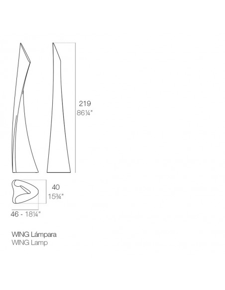 Wing con cable