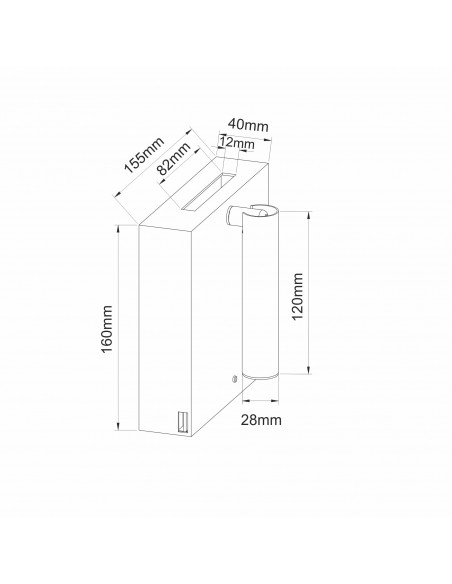 Aplique de pared Sweet