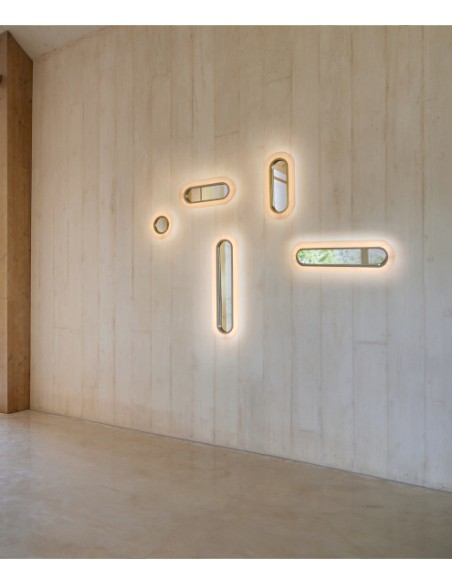 Aplique de pared Lens Super Ovalal