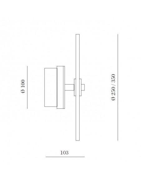 Aplique de pared Sual - Aromas