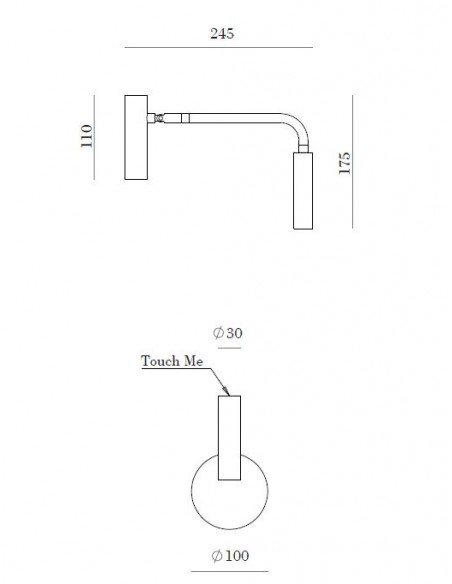 Aplique de pared Maho - Aromas