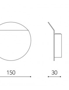 Aplique de pared Dot - Plussmi