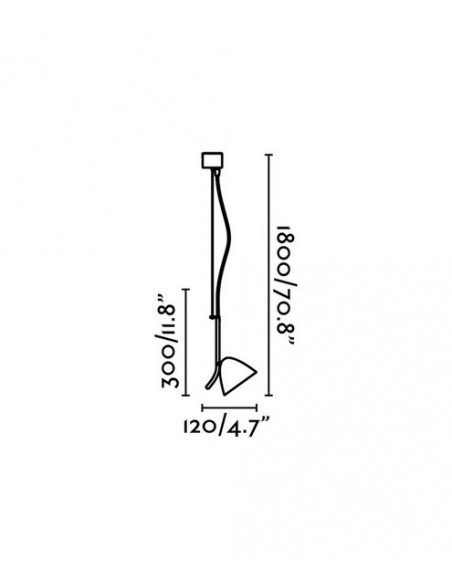 Colgante de techo Flash - Faro