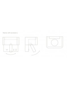 Aplique de pared Hipnos - Nexia