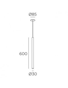 Empotrable colgante Stylus – Leds C4 2