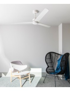 Ventilador de techo con o sin luz LED Nu - Faro