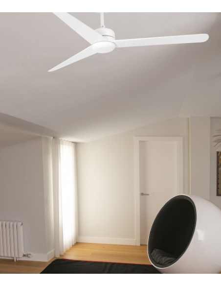 Ventilador de techo con o sin luz LED Nu - Faro