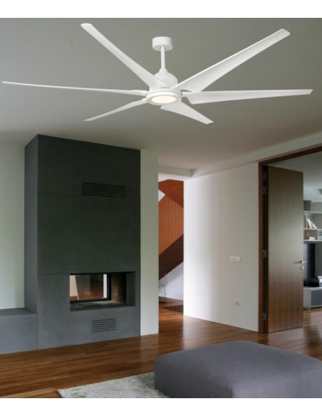 Ventilador de techo con o sin luz LED Cies - Faro