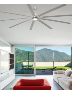Ventilador de techo con luz LED Manhattan - Faro