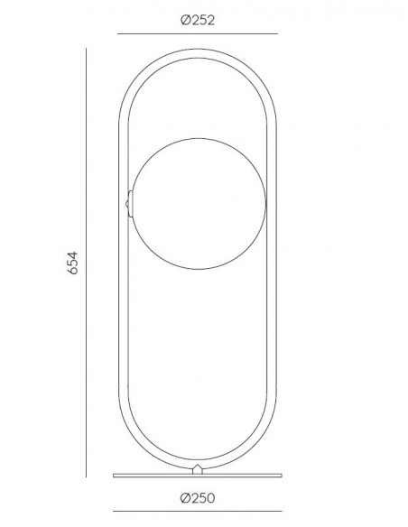 Lámpara de mesa Abbacus - Aromas