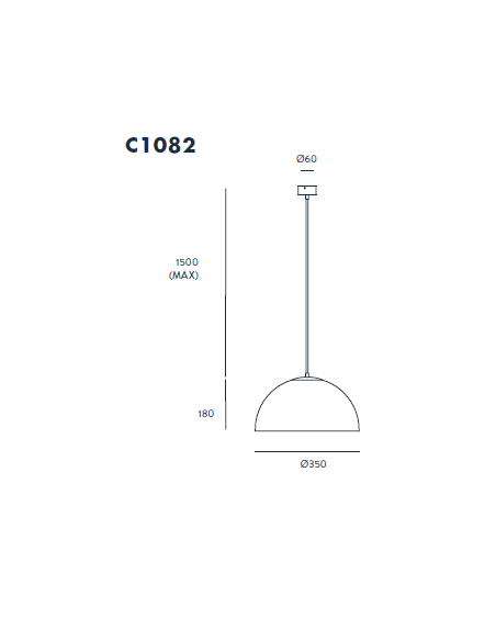 Lámpara colgante Beta - Aromas