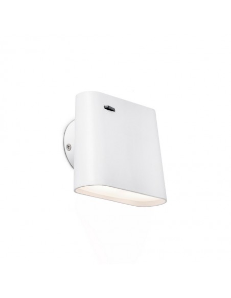 Aplique de pared moderno LED con pantalla orientable - Aurea - Faro