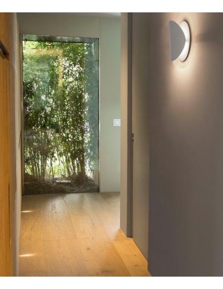Aplique de pared moderno blanco orientable - Ovo - Faro