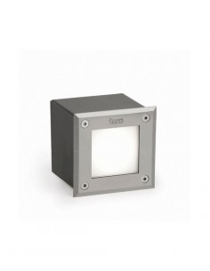 Lámpara empotrable de suelo disponible en dos temperaturas de color Led-18 - Faro 2