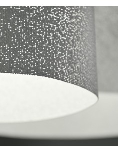Lámpara colgante de exterior Agasallo - a-emotional light - Lámpara decorativa de malla en 4 tamaños
