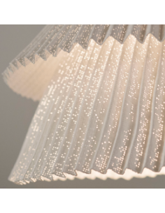 Lámpara colgante Coral Galaxea - a-emotional light - Lámpara de techo LED de diseño, malla de acero inoxidable