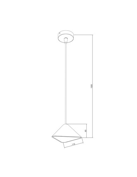 Lámpara colgante Tomas - Pujol