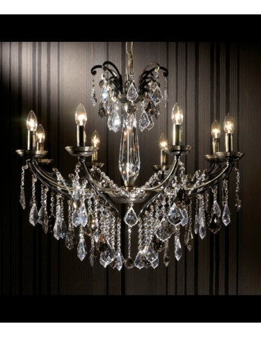 Lámpara de techo de araña - Epoca 8 luces- Copenlamp