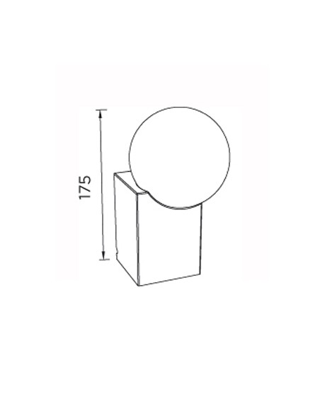 Lámpara de mesa Cub - Pujol