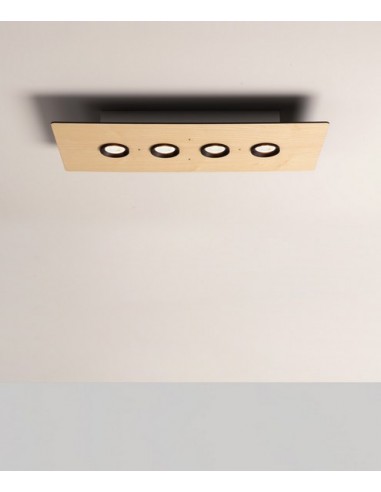 Plafón de techo rectangular Equal - Milán