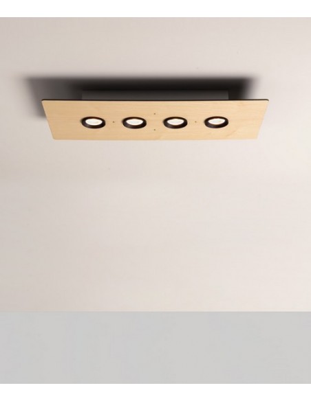 Plafón de techo rectangular Equal - Milán