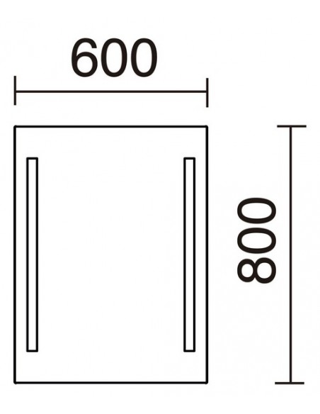 Espejo iluminado para baño – Exo – Novolux Lighting