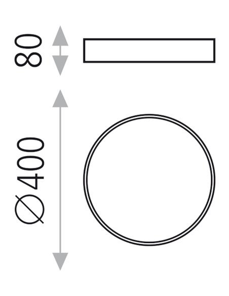 Plafón de techo Minsk - ACB