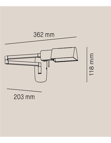 Lámpara de lectura Elea Led - Milán 