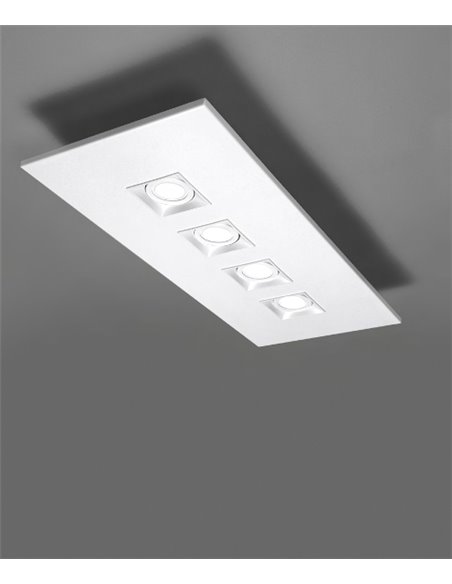 Plafón de techo 4 luces Polifemo - Milán