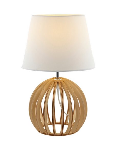 Lámpara de mesa de madera Sereno – AJP