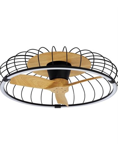 Plafón ventilador de techo con luz y motor DC Nature – Mantra