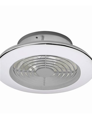 Plafón ventilador de techo con luz y motor DC Alisio Mini – Mantra