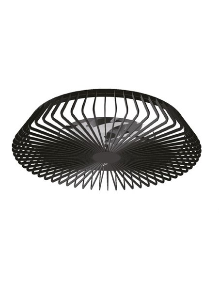 Plafón ventilador de techo con luz y motor DC Himalaya by Santiago Sevillano – Mantra
