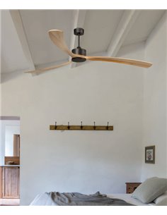 Ventilador de techo marrón SMART Kauai - Faro 