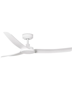 Ventilador de techo blanco con motor DC Siros - Faro 2