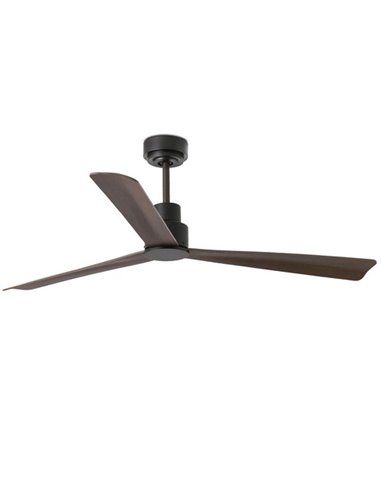 Ventilador de techo marrón oscuro sin luz SMART Nassau - Faro