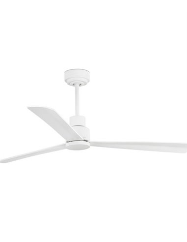 Ventilador de techo blanco mate sin luz SMART Nassau - Faro