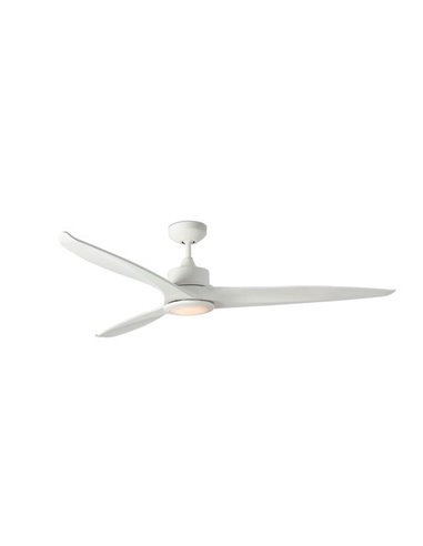 Ventilador de techo con luz blanco con motor DC SMART Tonic - Faro