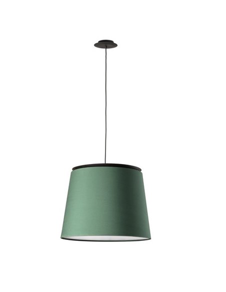 Lámpara colgante de tela Savoy – Faro – Pantalla textil