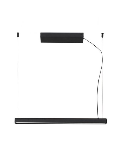 Lámpara colgante Vico – Faro – Florón de superficie, 60 cm/115 cm