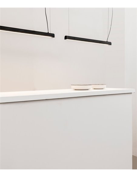 Lámpara colgante Vico – Faro – Florón empotrable, 60 cm/115 cm