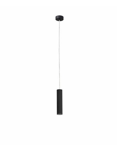 Lámpara colgante Ora – Faro – Blanco/Negro, Tipo tubo LED