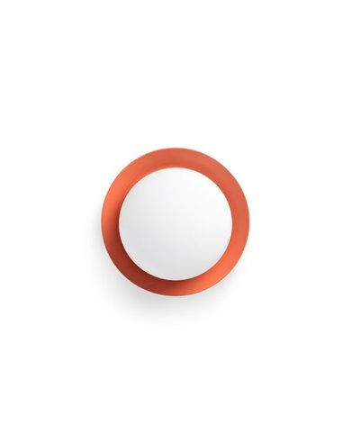 Aplique de pared baño May – Faro – Ø 12 cm, Acero, LED 2700K