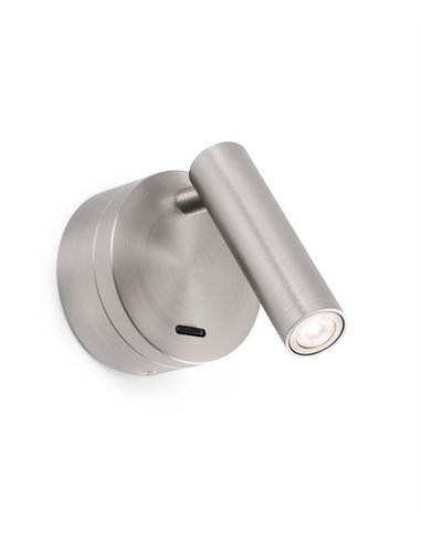 Aplique de pared con lector Boc – Faro – De lectura orientable, LED 3000K